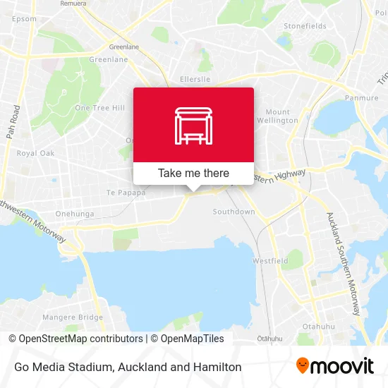 Go Media Stadium map