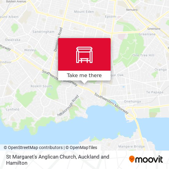 St Margaret's Anglican Church map