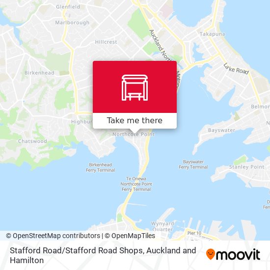 Stafford Road / Stafford Road Shops地图