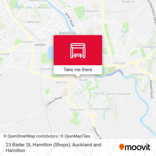 23 Bader St, Hamilton (Shops) map