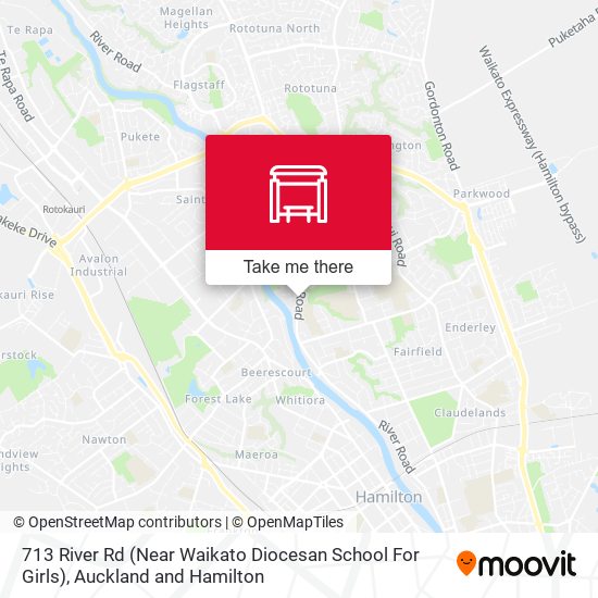 713 River Rd (Near Waikato Diocesan School For Girls) map