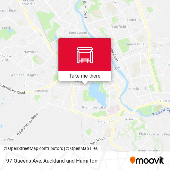 97 Queens Ave map