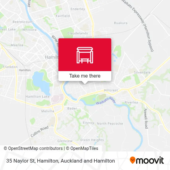 35 Naylor St, Hamilton map