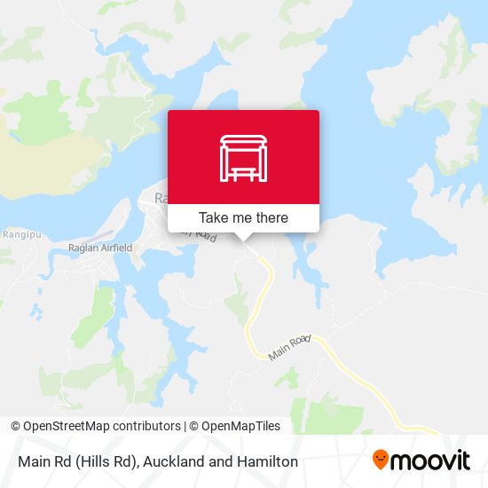 Main Rd (Hills Rd) map