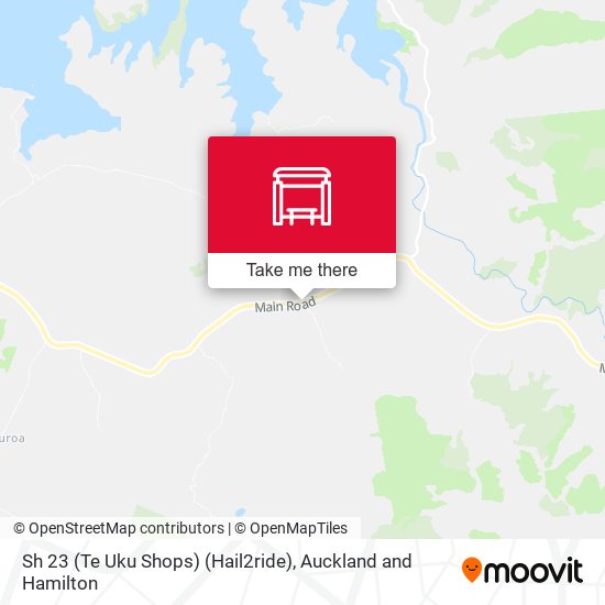 Sh 23 (Te Uku Shops) (Hail2ride) map