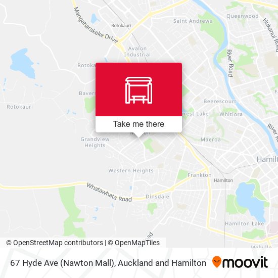 67 Hyde Ave (Nawton Mall) map
