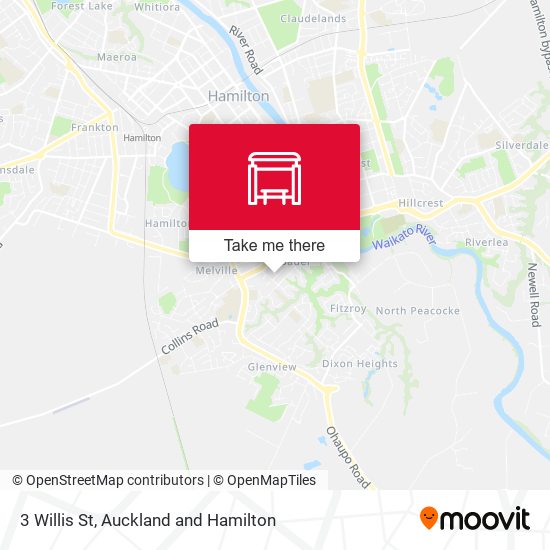 3 Willis St map