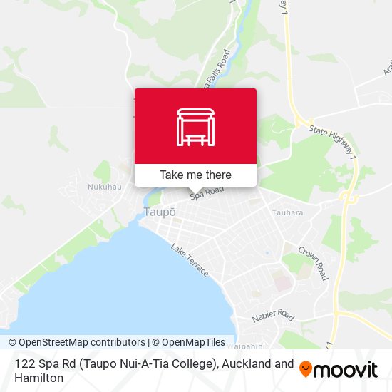 122 Spa Rd (Taupo Nui-A-Tia College) map