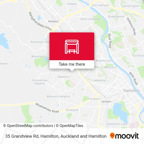 35 Grandview Rd, Hamilton map