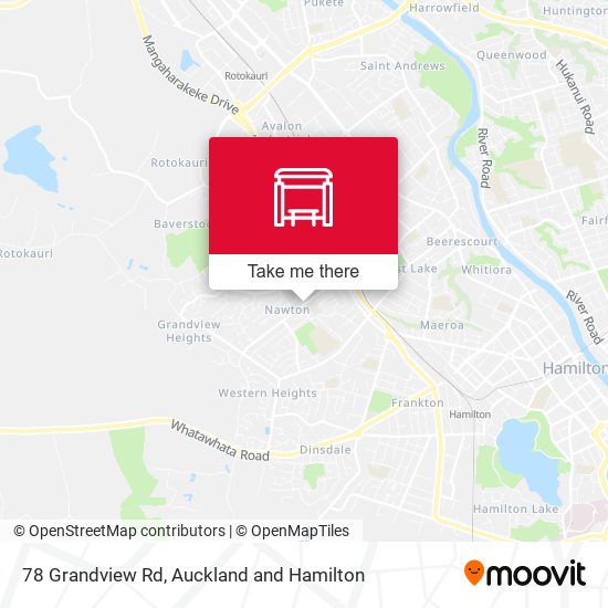 78 Grandview Rd map