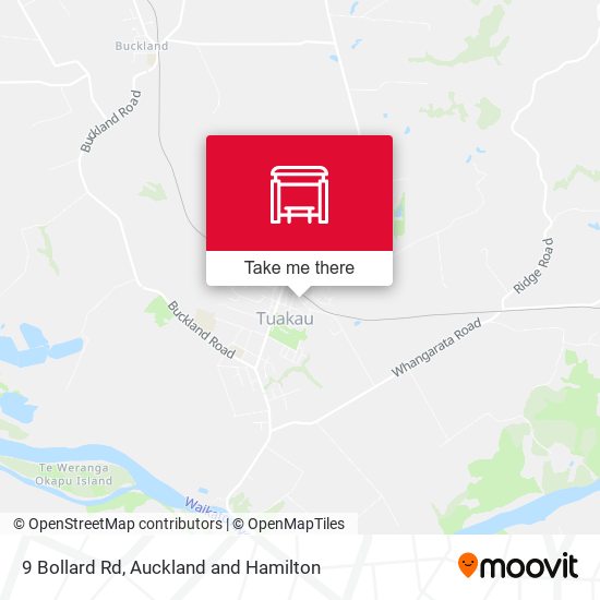 9 Bollard Rd map