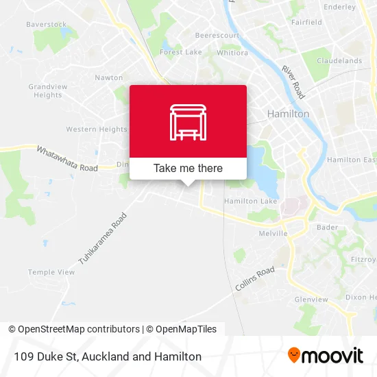 109 Duke St map