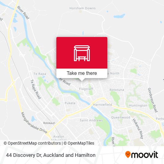 44 Discovery Dr map