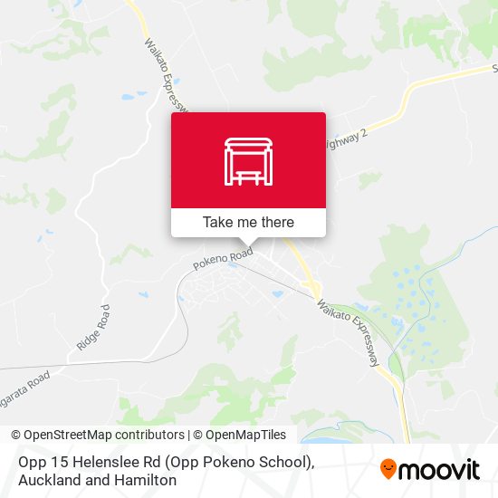 Opp 15 Helenslee Rd (Opp Pokeno School) map