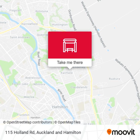 115 Holland Rd map