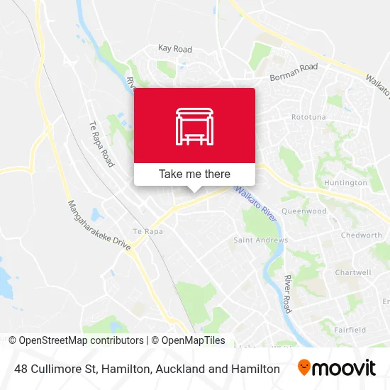 48 Cullimore St, Hamilton map