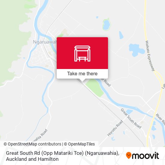 Great South Rd (Opp Matariki Tce) (Ngaruawahia) map