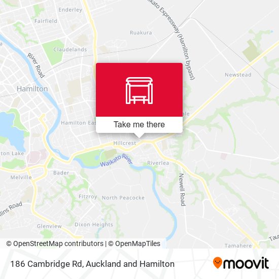 186 Cambridge Rd map
