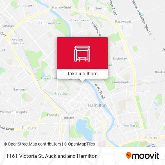 1161 Victoria St map