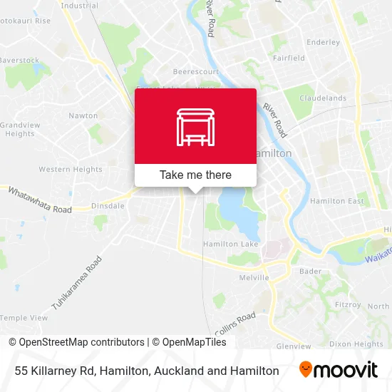 55 Killarney Rd, Hamilton map