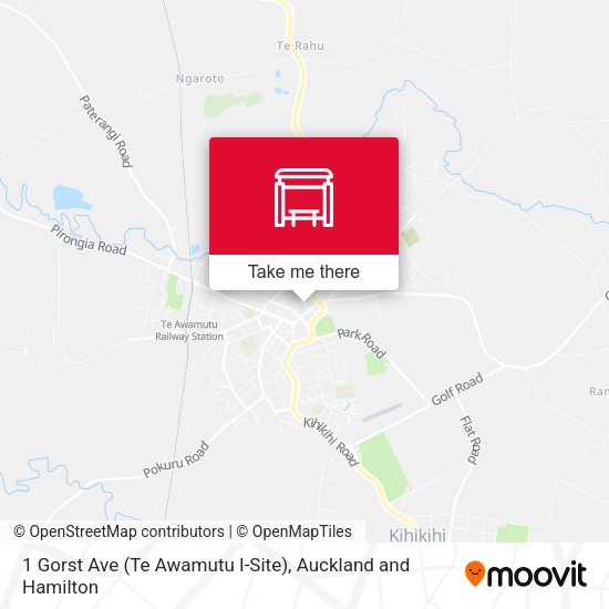 1 Gorst Ave (Te Awamutu I-Site) map