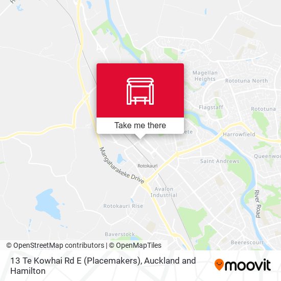 13 Te Kowhai Rd E (Placemakers) map
