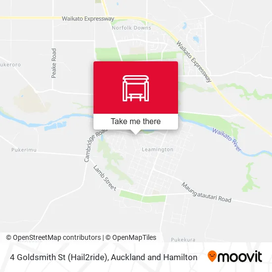 4 Goldsmith St (Hail2ride) map