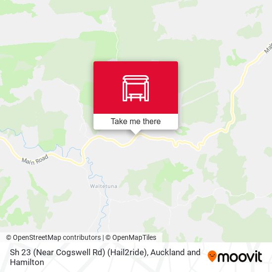 Sh 23 (Near Cogswell Rd) (Hail2ride) map