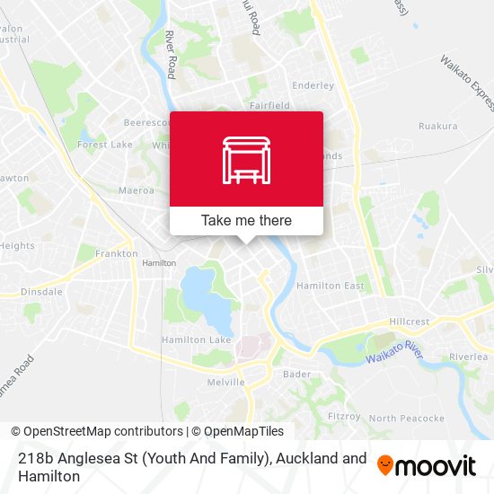 218b Anglesea St (Youth And Family) map