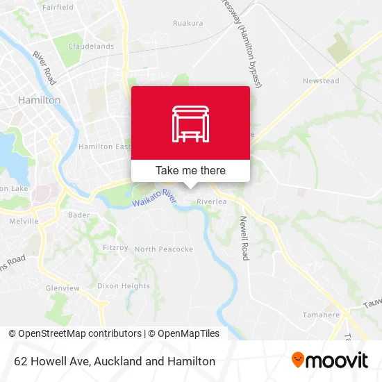 62 Howell Ave map