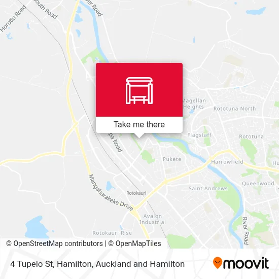 4 Tupelo St, Hamilton map