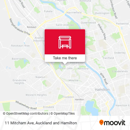 11 Mitcham Ave map