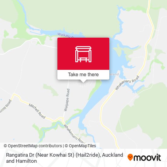 Rangatira Dr (Near Kowhai St) (Hail2ride) map