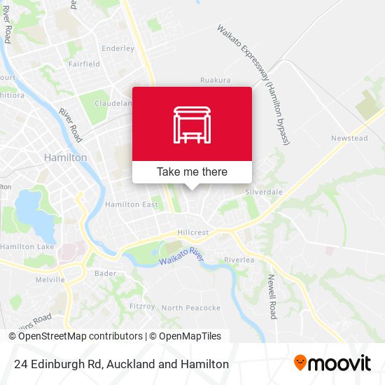 24 Edinburgh Rd map