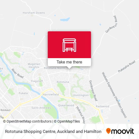 Rototuna Shopping Centre地图