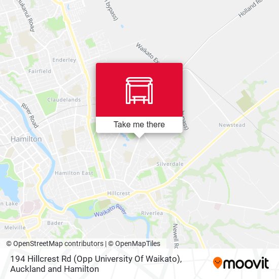 194 Hillcrest Rd (Opp University Of Waikato) map