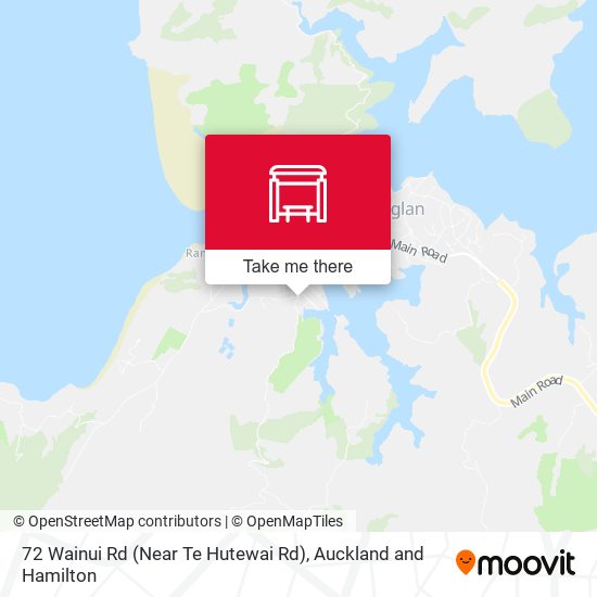 72 Wainui Rd (Near Te Hutewai Rd) map