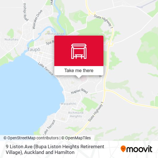 9 Liston Ave (Bupa Liston Heights Retirement Village) map