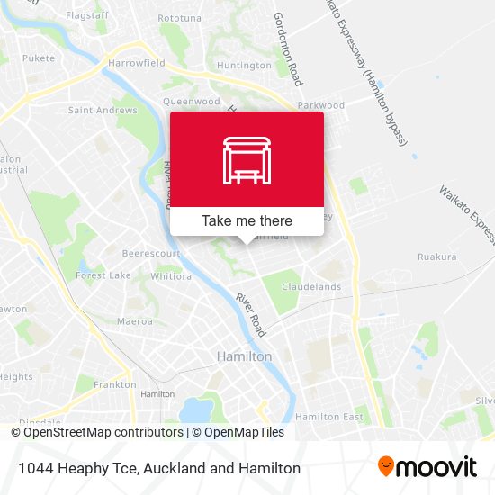 1044 Heaphy Tce map
