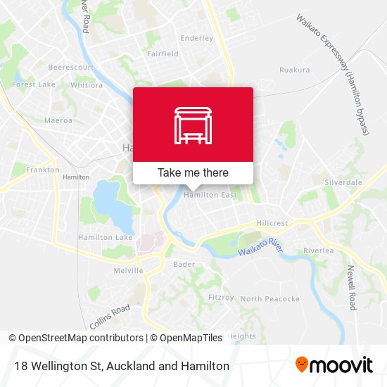 18 Wellington St map