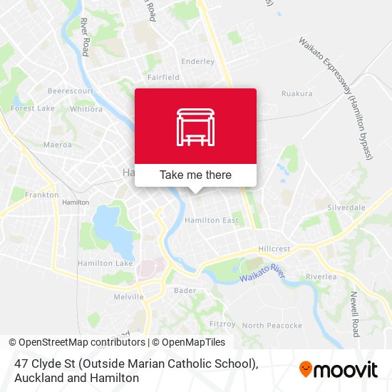 47 Clyde St (Outside Marian Catholic School) map