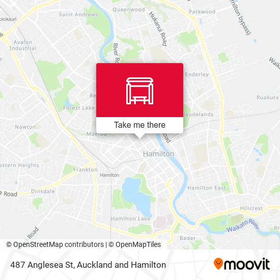 487 Anglesea St map