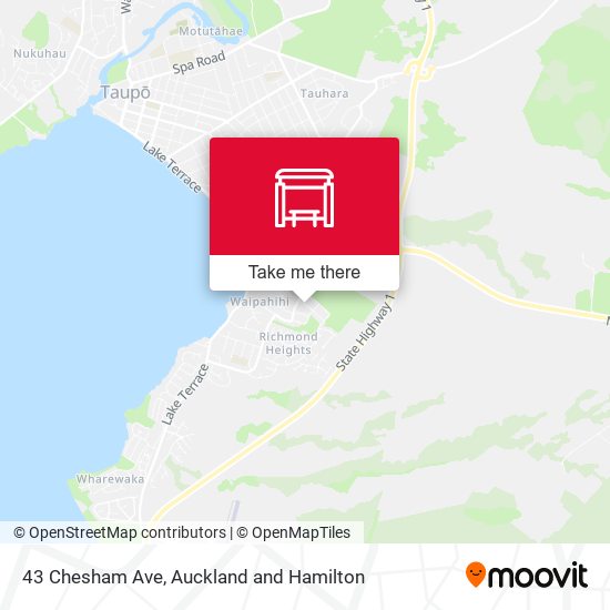 43 Chesham Ave map