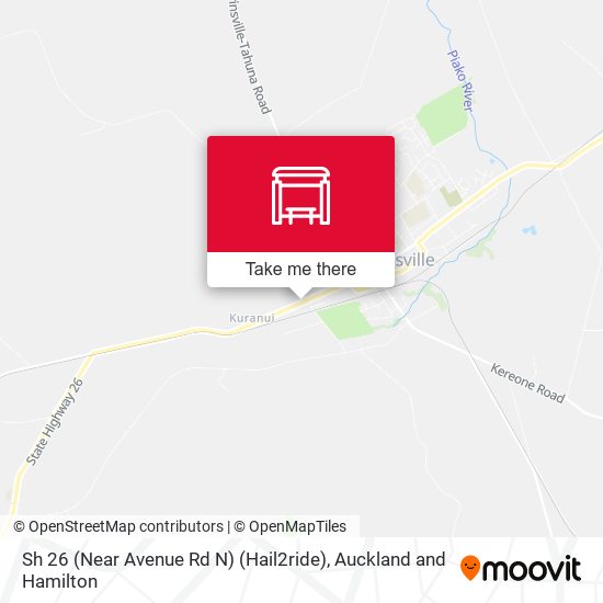 Sh 26 (Near Avenue Rd N) (Hail2ride) map