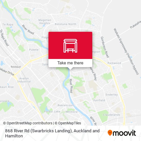 868 River Rd (Swarbricks Landing) map