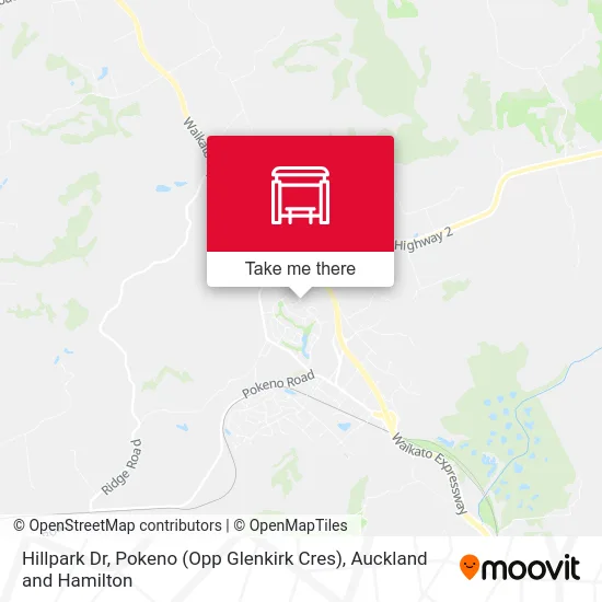Hillpark Dr, Pokeno (Opp Glenkirk Cres) map