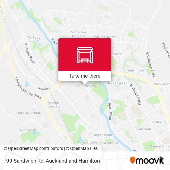99 Sandwich Rd map