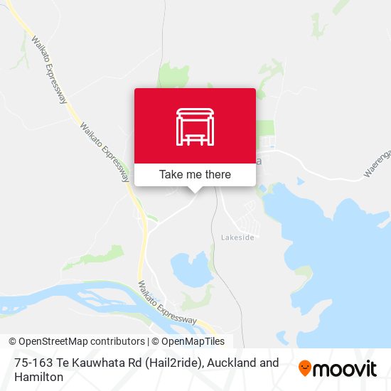75-163 Te Kauwhata Rd (Hail2ride) map