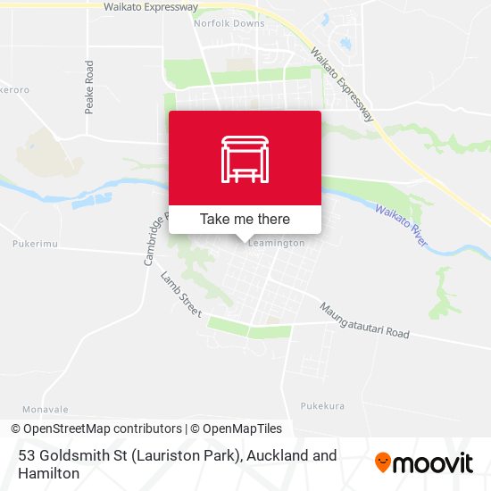 53 Goldsmith St (Lauriston Park) map