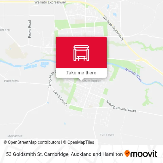 53 Goldsmith St, Cambridge map